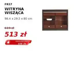 BOG FRAN Meble Witryna wisząca oferta