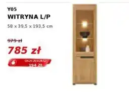 BOG FRAN Meble Witryna L/P oferta