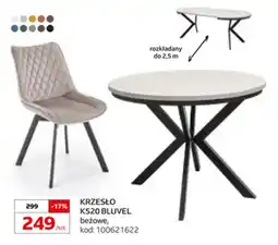 Komfort KRZESŁO K520 BLUVEL beżowe oferta
