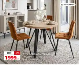 Komfort Stół rozkładany Fibra oferta