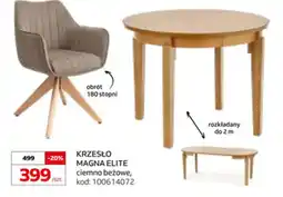 Komfort Krzesło Magna Elite ciemno beżowe oferta