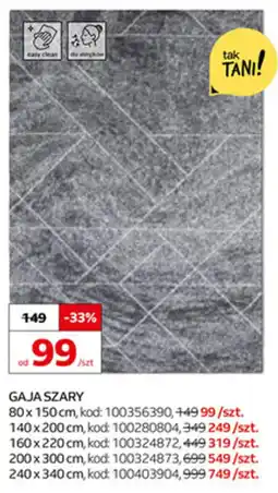 Komfort GAJA SZARY oferta