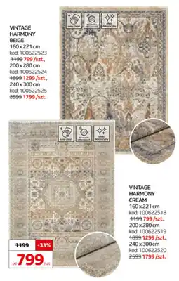 Komfort Vintage Harmony Cream oferta