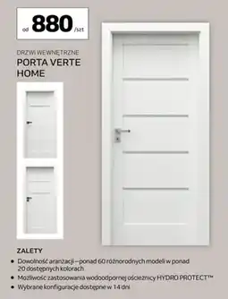 Komfort DRZWI WEWNĘTRZNE PORTA VERTE HOME oferta