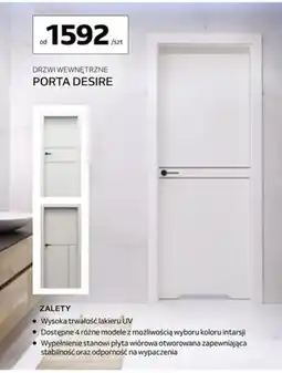 Komfort DRZWI WEWNĘTRZNE PORTA DESIRE oferta
