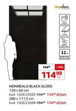 Komfort Monreale black gloss oferta