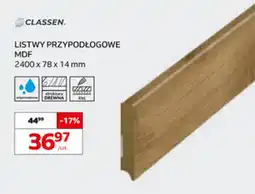 Komfort Listwy Przypodłogowe MDF oferta