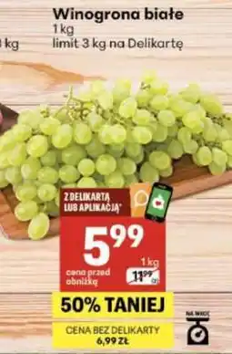 Delikatesy Centrum Winogrona białe oferta