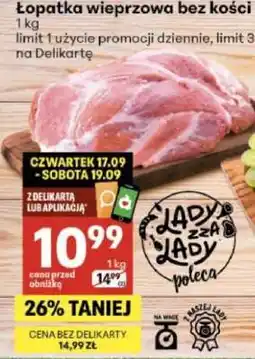 Delikatesy Centrum Łopatka wieprzowa bez kości oferta