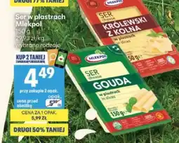 Delikatesy Centrum Ser w plastrach Mlekpol oferta