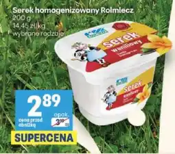 Delikatesy Centrum Serek homogenizowany Rolmlecz oferta