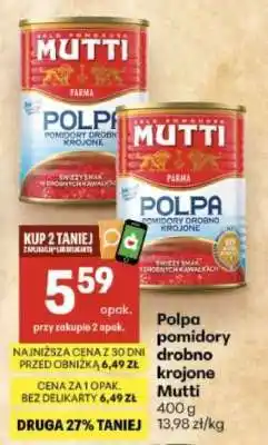 Delikatesy Centrum Polpa pomidory drobno krojone oferta