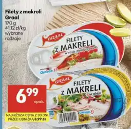 Delikatesy Centrum Filety z makreli Graal oferta
