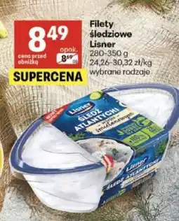 Delikatesy Centrum Filety śledziowe Lisner oferta