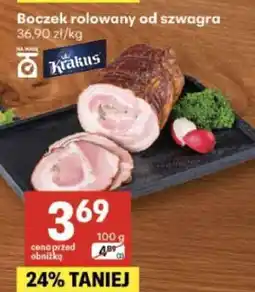 Delikatesy Centrum Boczek rolowany od szwagra oferta