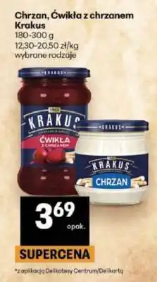 Delikatesy Centrum Chrzan, Ćwikła z chrzanem Krakus oferta