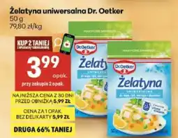 Delikatesy Centrum żelatyna uniwersalna Dr.Oetker oferta