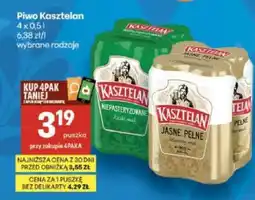 Delikatesy Centrum Piwo** KASZTELAN oferta