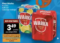 Delikatesy Centrum Piwo Warka oferta