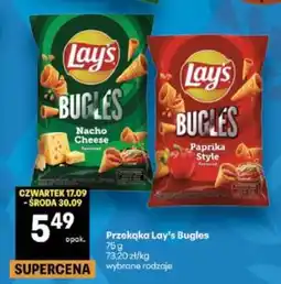 Delikatesy Centrum Przekąka Lay's Bugles oferta