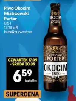 Delikatesy Centrum Piwo Okocim Mistrzowski Porter oferta