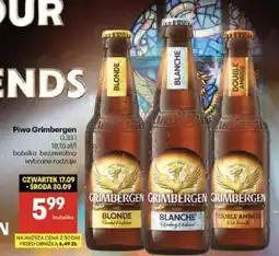 Delikatesy Centrum Piwo GRIMBERGEN oferta