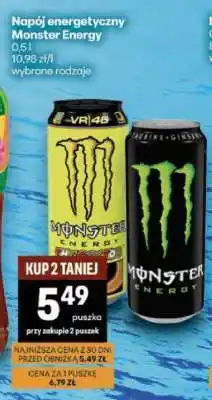 Delikatesy Centrum Napój energetyczny Monster Energy oferta