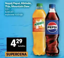 Delikatesy Centrum Napój Pepsi, Mirinda, 7UP, Mountain Dew oferta