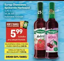 Delikatesy Centrum Syrop OWOCOWA SPIŻARNIA HERBAPOL oferta