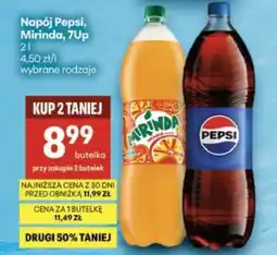 Delikatesy Centrum Napój Pepsi, Mirinda, 7UP oferta