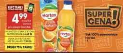 Delikatesy Centrum Sok 100% pomarańcza Hortex oferta