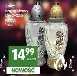 Delikatesy Centrum Znicz nagrobkowy LW Z-536 RÓŻA oferta