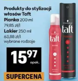 Delikatesy Centrum Produkty do stylizacji włosów TAFT oferta