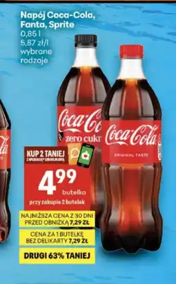 Delikatesy Centrum Napój gazowany Coca-Cola oferta