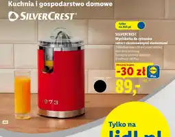 Lidl Wyciskarka cytrusów SilverCrest oferta