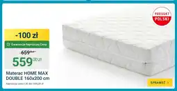 ERLI Materac Home Max Double 160x200 cm oferta