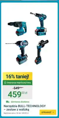 ERLI Narzędzia Bull-Technology - zestaw z walizką oferta