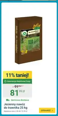 ERLI Jesienny nawóz do trawnika Ogród 2001 oferta