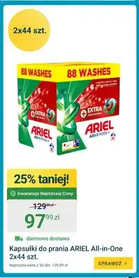 ERLI Kapsułki do prania Ariel All-in-One 2-pak 44 szt oferta
