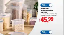 Lidl Pojemniki na żywność SilverCrest oferta
