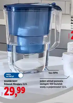 Lidl Dzbanek filtrujący SilverCrest oferta