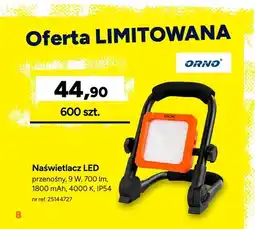 Bricoman Naświetlacz LED przenośny Orno oferta