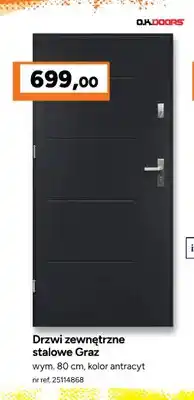 Bricoman Drzwi zewnętrzne stalowe Graz O.K. Doors oferta