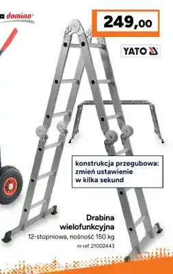 Bricoman Drabina wielofunkcyjna 12-stopniowa Yato oferta