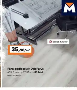Bricoman Panel podłogowy Dąb Parys Swiss Krono oferta