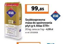 Bricoman Szybkosprawna masa do spoinowania płyt g-k Atlas STR+ oferta