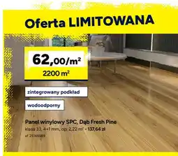 Bricoman Panel winylowy Spc Dąb Fresh Pine oferta