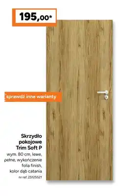 Bricoman Skrzydło pokojowe Trim Soft P oferta