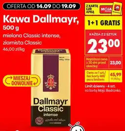 Biedronka Kawa mielona Dallmayr Classic intense oferta