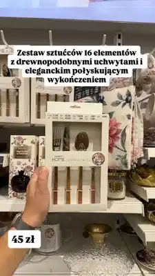 Pepco Zestaw sztućców Pepco Home 16 elementów oferta